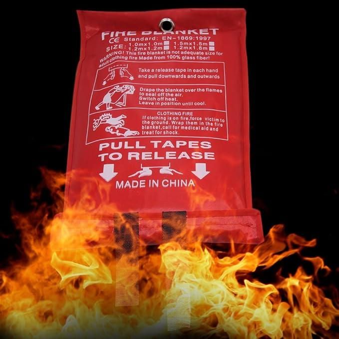 Fire Safety Blanket for Home & Car Emergencies