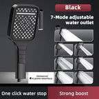 7 Mode Power Shower Head for Wide Coverage