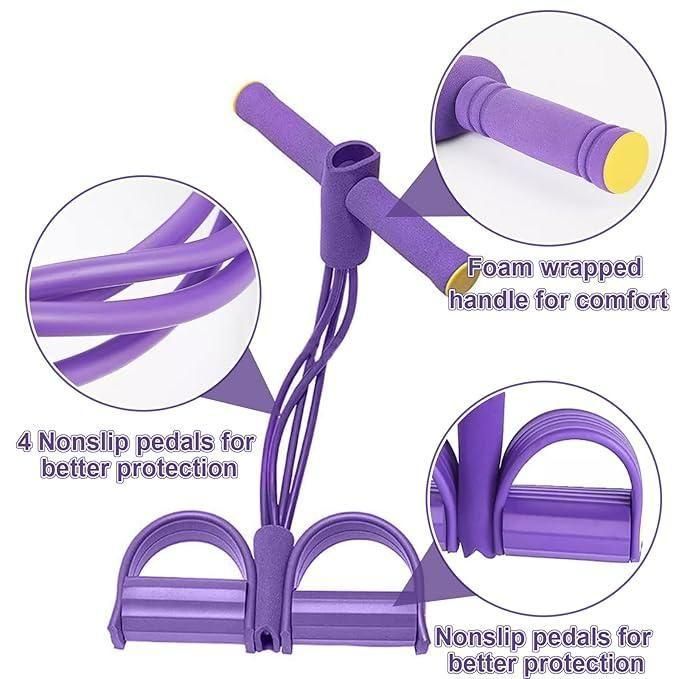 Pedal Resistance Band for Full Body Workouts