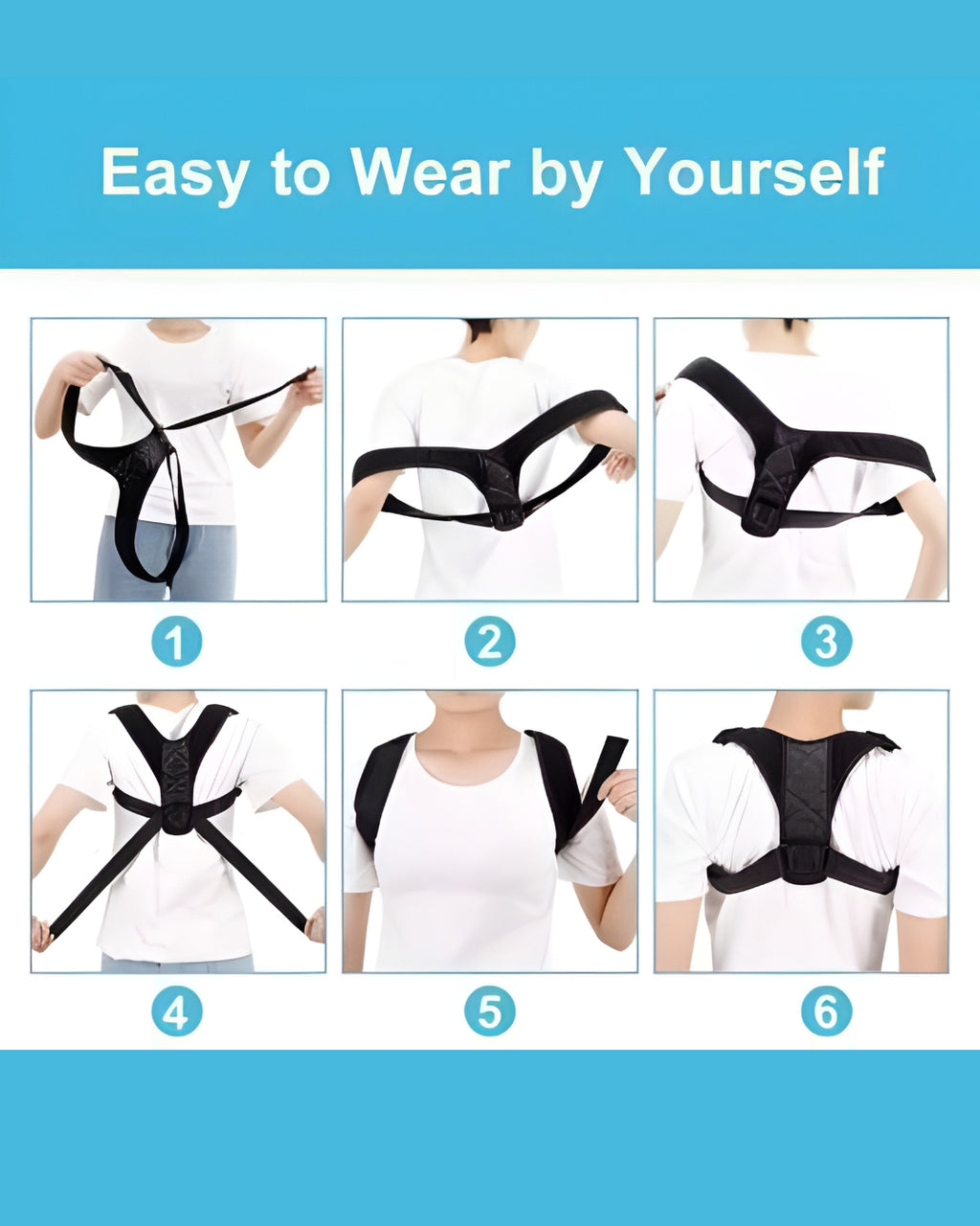 Posture Correct Belt For Neck & Shoulder Support