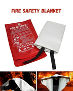 Fire Safety Blanket for Home & Car Emergencies