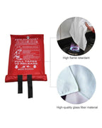Fire Safety Blanket for Home & Car Emergencies