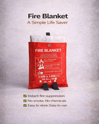 Fire Safety Blanket for Home & Car Emergencies