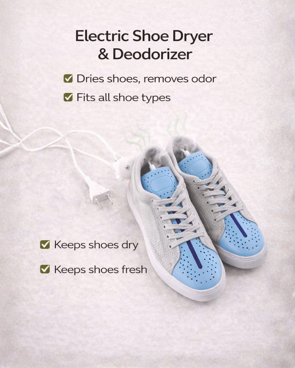 Electric Shoe Dryer with Odour Removal