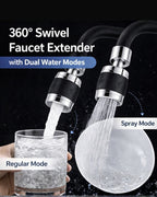 360° Rotating Kitchen Faucet Extender