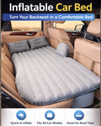 Inflatable Car Bed Mattress for Travel & Camping